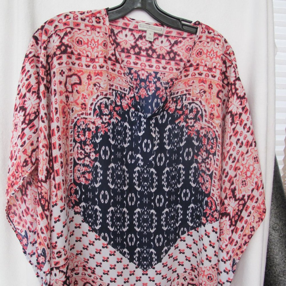 Dana Buchman Kaftan Style Top - S